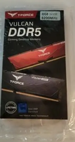 TeamGroup T-Force Vulcan DDR5 SDRAM 32GB (2x16) 5200MHz DIMM 288-Pin RAM Module