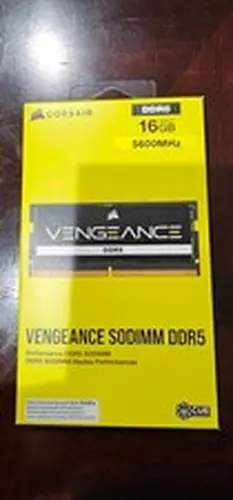 CORSAIR - VENGEANCE 16GB (1x16GB) DDR5 5600MHz C48 SODIMM Laptop Memory - Black
