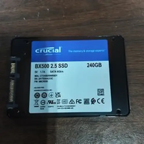 Crucial BX500 CT240BX500SSD1 240GB 2.5" SATA 6Gb/s SSD Solid State Drive