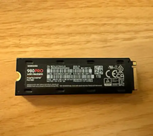Samsung 980 PRO 1TB PCIe 4.0 NVMe M.2 Internal SSD w/ Heatsink
