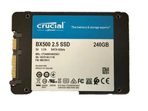 Crucial BX500 CT240BX500SSD1 240GB 2.5" SATA 6Gb/s SSD Solid State Drive