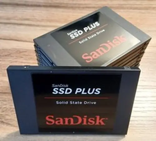 1 - SanDisk Plus 120GB Internal SSD (SDSSDA-120G) Wiped