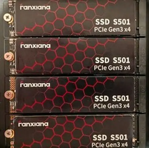 Fanxiang 1TB LOT Of 4 Internal SSD M.2 2280 NVMe PCIe 3.0 Solid State Drive