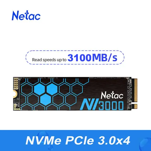Netac 250GB Internal SSD 2.5" SATA 6GB/S M.2 NVMe PCIe3.0×4 Solid State Drive