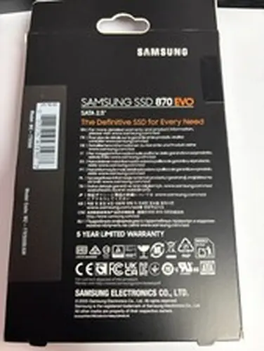 Samsung 870 EVO 500GB SATA SSD – Brand New & Factory Sealed