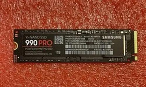 ✅ Samsung 990 PRO 1TB M.2 2280 NVMe PCIe 4.0 Internal SSD 100% Health