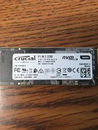 1TB - Crucial P1 NVMe M.2 2280 PCIe Gen3 SSD Solid State CT1000P1SSD8 - 11569