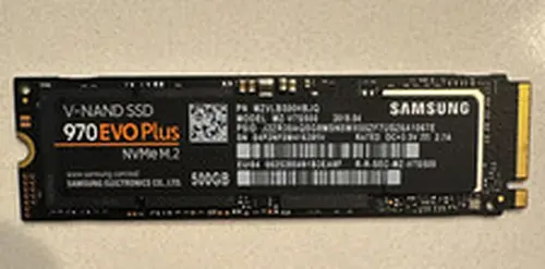 Samsung 970 EVO Plus 500GB NVMe M.2 Internal SSD Black MZVLB500HBJQ