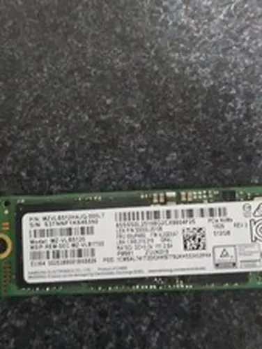 Samsung MZVKW512HMJP-000H1 SM961 512GB M.2 PCIe NVMe 2280 MLC SSD Solid State