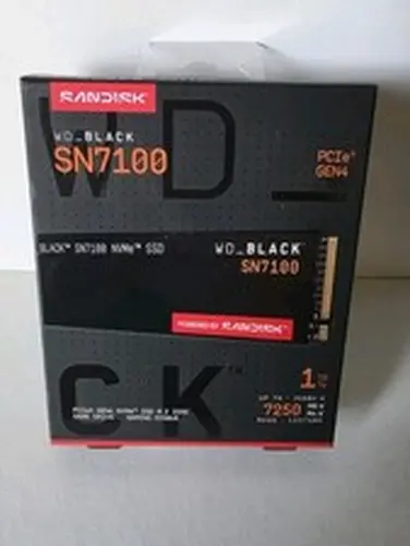 SanDisk WD_BLACK 1TB SN7100 NVMe Internal SSD Gen 4 x4 NVMe Brand New Sealed