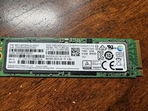 Samsung PM981 512GB NVMe M.2 PCIe SSD MZVLB512HAJQ 97% Health Wiped