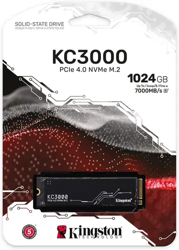 Kingston KC3000 NVMe SSD 1024GB 2048GB M.2 2280 PCIe 4.0 Solid State Disk 512GB