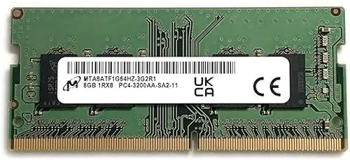 Micron 8GB SODIMM DDR4 3200 PC4 1Rx8 MTA8ATF1G64HZ-3G2 SO-DIMM Laptop RAM Memory for Dell HP Lenovo and Other Systems