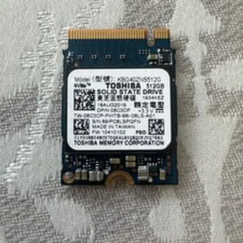 Toshiba BG4 512GB M.2 2230 NVMe SSD KBG40ZNS512G Steam Deck 92% Good