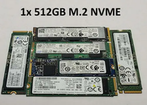 Mixed Brands 512gb M.2 NVMe SSD 512GB M2 2280 Quantity of 1