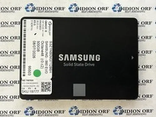 SAMSUNG 500GB 2.5" SATA SSD MZ-76E500, Grade B, SKU 19777