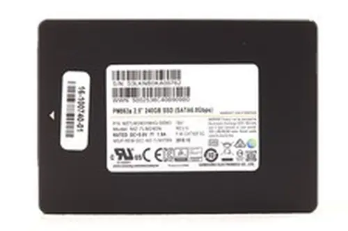 Samsung MZ-7LM240N PM863a 240GB 2.5" 6Gb/s TLC SATA SSD P/N: MZ7LM240HMHQ-000K0