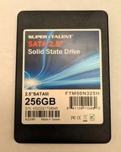 Super Talent 256GB 2.5" SATA III Internal Solid State Drive (SSD) FTM56N325H