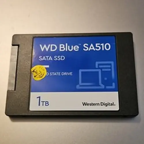 100% 1TB WD Blue SA510 SATA Internal SSD - SATA III 6 Gb/s, Up to 560 MB/s