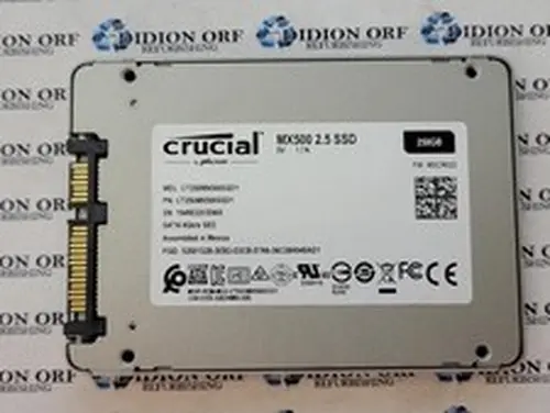 CRUCIAL MX500 250GB 2.5" SATA SSD CT250MX500SSD1, Grade A+ SKU 19568