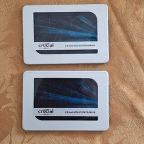 Lot of 2, Crucial MX300 275GB 2.5" SATA III 6Gbps Solid State Drive, 93%+ Health