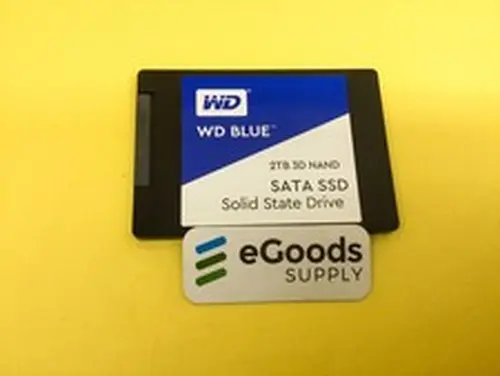WD Blue 2TB SATA 6Gb/s 2.5" 3D NAND Internal PC SSD WDS200T2B0A