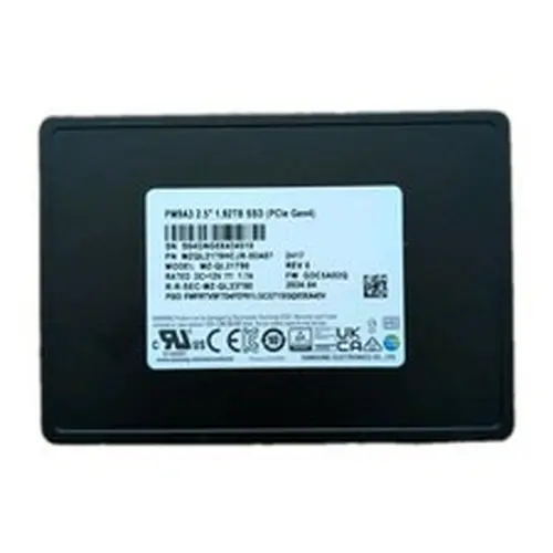 Samsung PM9A3 1.92TB 2.5" NVMe PCIe Gen4 Internal SSD MZQL21T9HCJR U.2
