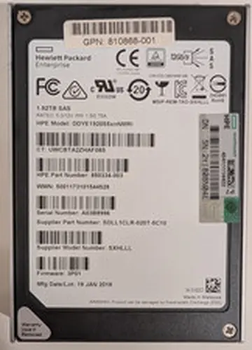 SanDisk Enterprise OEM 1.92TB 2.5" SAS 12G SSD 512-Byte 94% Health
