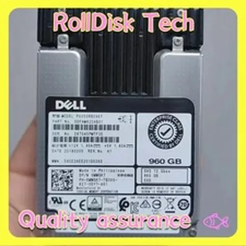 NEW MWGK7 0MWGK7 DELL PX05SRB096Y 960GB 2.5" SAS 12G RI SSD Solid State Drive