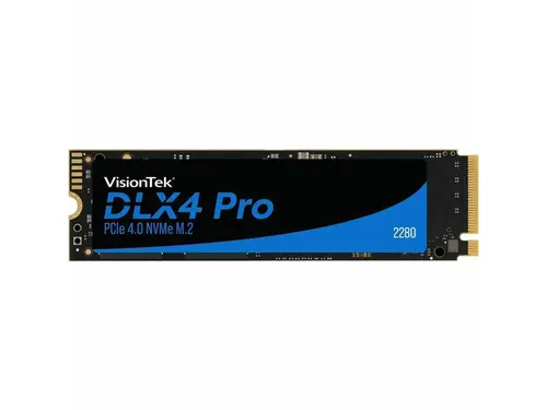 VisionTek 1 TB DLX4 Pro Solid State Drive - M.2 2280 Internal - PCI Express NVMe PCI Express NVMe 4.0 x4 Model 901709