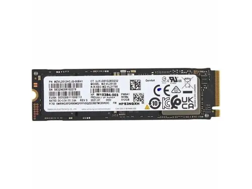 HP 512 GB M.2 PCIe NVMe Internal Solid State Drive 8C4X6AA