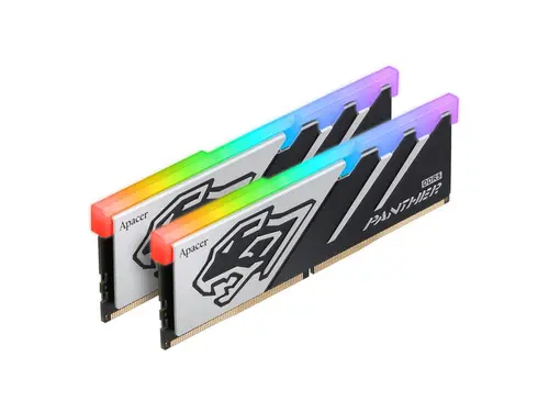 Apacer Panther DDR5 RGB 32GB (2x16GB) 288-Pin PC RAM DDR5 5600 Desktop Memory Module