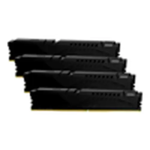 4-Pack 16GB DDR5 MHz PC5-64GB UDIMM Desktop RAM Memory Kit for VR Gaming, Multi-Monitor Simulation & Virtual Production - Black Heat Spreader Non-ECC Unbuffered