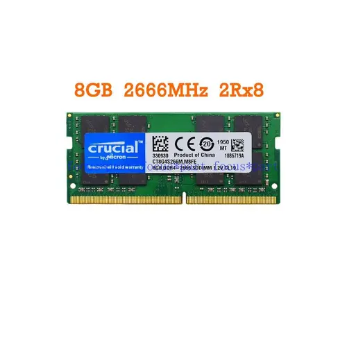 Crucial 8 GB Ram DDR4 2133 2400 2666 3200 MHz SO-DIMM 260-Pin Memory For Laptop 8GB
