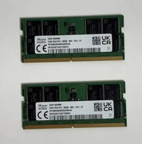 SK Hynix 64GB RAM Kit 2x32GB DDR5-5600 PC5-44800 SO-DIMM RAM Laptop Memory