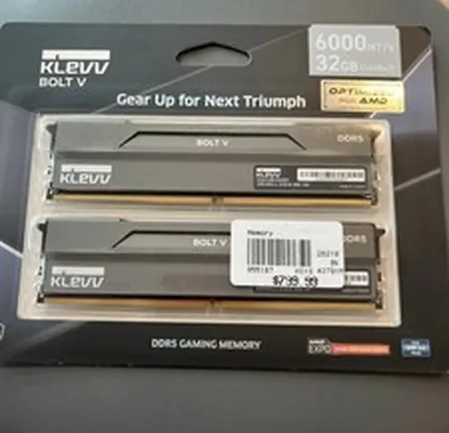 Klevv Bolt V 32GB (2 x 16GB) DDR5 6000 cl30 Gaming Memory Model Brand New Sealed