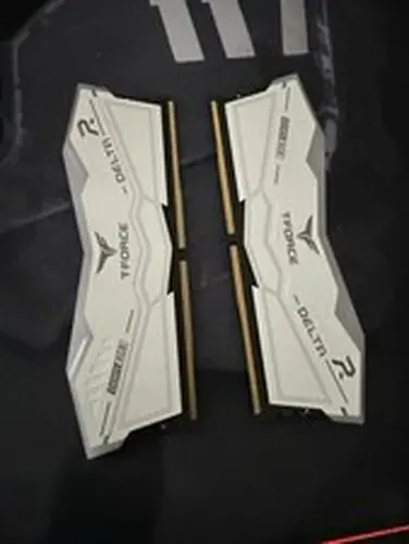 T Force Delta White RGB Ddr5 32gb 16x2 5200MHz CL40 Desktop Memory Ram Kit