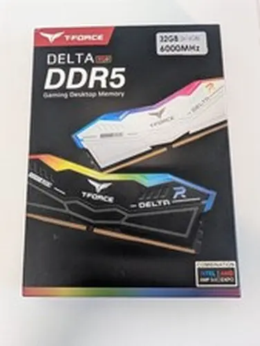 TeamGroup T-Force Delta RGB 32GB 2x16GB DDR5 6000 CL30 XMP EXPO White