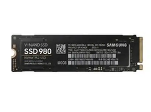 Samsung 500GB V-NAND SSD 980 NVMe M.2 MZ-V8V500 MZVLQ500HBLU Solid State
