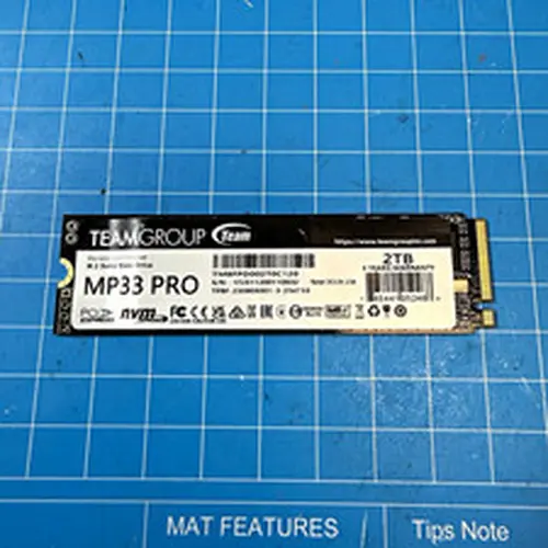 Team Group MP33 PRO 2TB M.2 2280 NVMe PCIe Internal SSD TM8FPD002T0C120