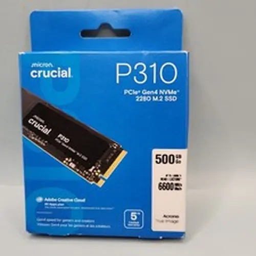 Micron Crucial P310 PcLe Gen4 NVMe 2280 M.2 SSD 500GB