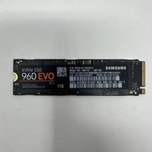 Samsung 960 EVO 1TB NVMe m.2 SSD - 162 TBW