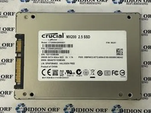 CRUCIAL MX200 250GB 2.5" SATA SSD CT250MX200SSD1, Grade C, SKU 25727