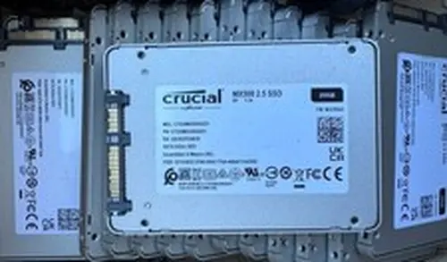 LOT OF 5x Crucial MX500 250GB 2.5in SATA III Internal SSD Silver CT250MX500SSD1