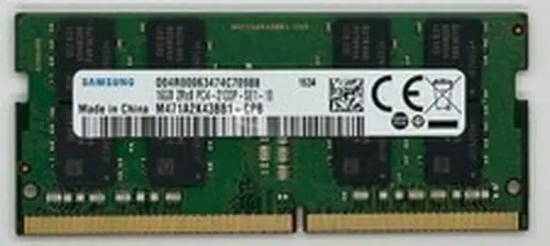 Samsung 16GB PC4-17000 Memory DDR4 SODIMM 2133Mhz