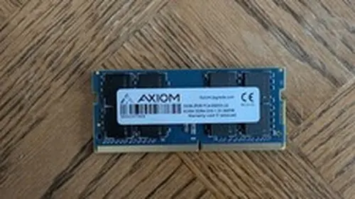 32GB AXIOM DDR4 2Rx8 PC4-3200AA SODIMM PC4-25600 Laptop RAM 1 Stick (Blue)
