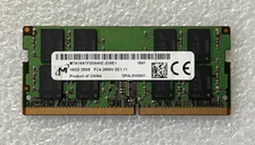 Micron MTA16ATF2G64HZ-2G6E1 16GB 2Rx8 PC4-2666V DDR4 SO-DIMM Laptop Memory RAM