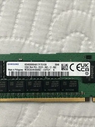 Samsung 32GB DDR4-2933 PC4-23400 2Rx4 ECC REG RDIMM M393A4K40CB2-CVFBY SERVER