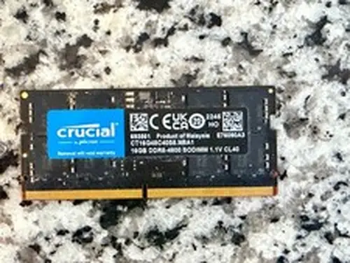 Crucial 16GB (1x16GB) DDR5-4800 SODIMM Laptop Memory Modules RAM CT16G48C40S5