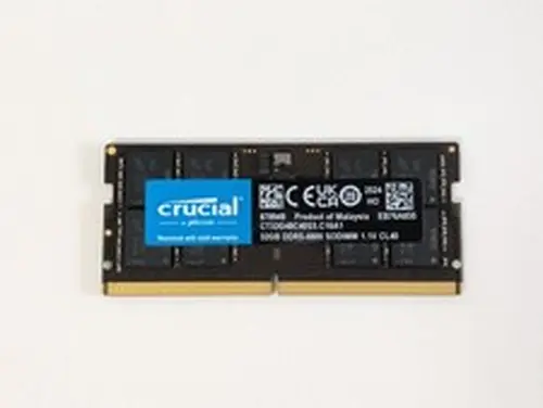 Crucial DDR5 32GB 1x32GB DDR5 4800 CL40 SODIMM Laptop RAM